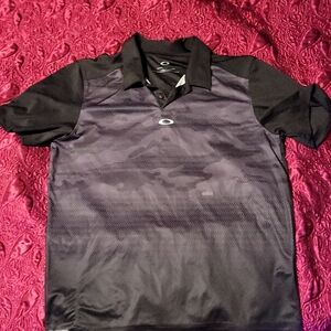 Oakley Black Performance Polo Shirt